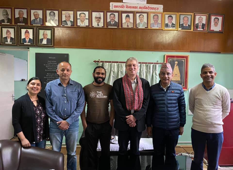 It was great opportunity to spend some time meeting with Dr. Koehl (Professor at the University of Hamburg), Dr. Krishna Prashad Acharya (Former Secretary), Dr. Prem Neupane (Research Associate at the University of Hamburg), Dr. Archana Gauli (Research Associate at the University of Hamburg), and Dr. Buddhi Paudel (Director General at the Department of plant resources)